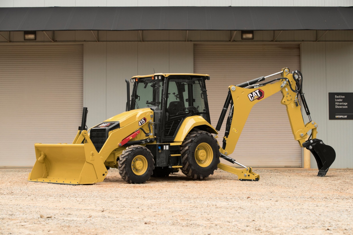 CAT 415 backhoe